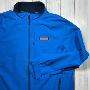 Vineyard Vines Men's Regatta Windbreaker Jacket - Spinnaker Blue - Medium